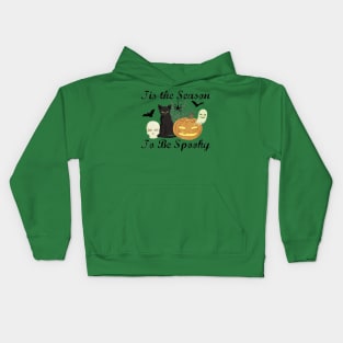 Tis the Season to Be Spooky Kids Hoodie